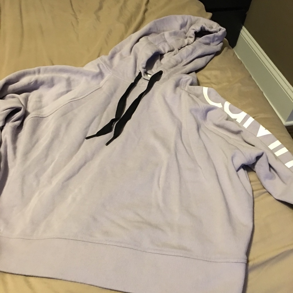 Purple Calvin Klein Performance Sweatshirt